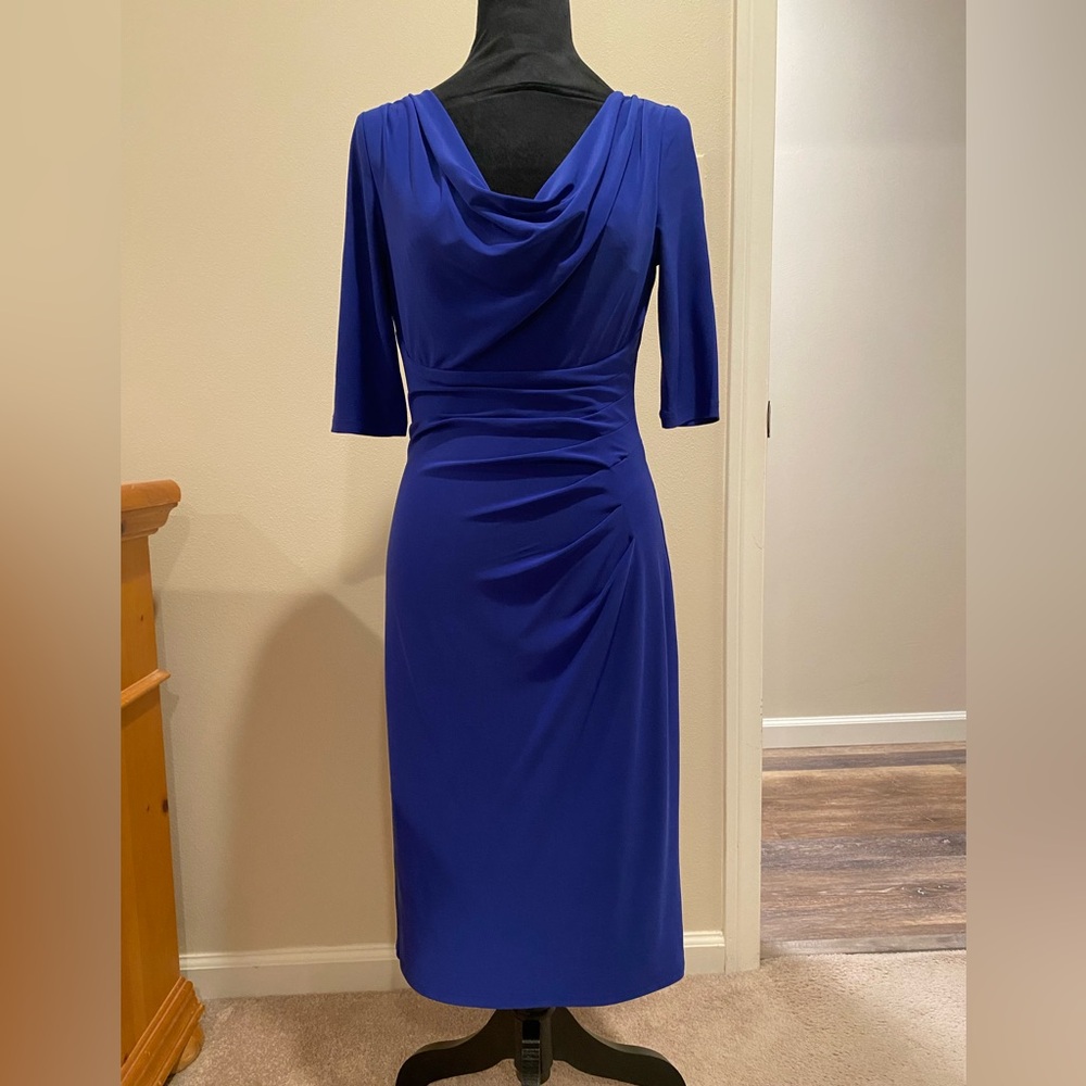 Ralph Lauren Elegant Blue Women's Dress